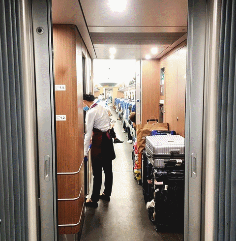 [QR/기차티켓] 비엔티안→루앙프라방