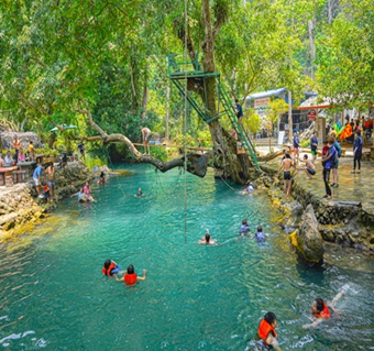 혀니님의 <라오스 방비엥 카약&블루라군 투어> 리얼후기! 